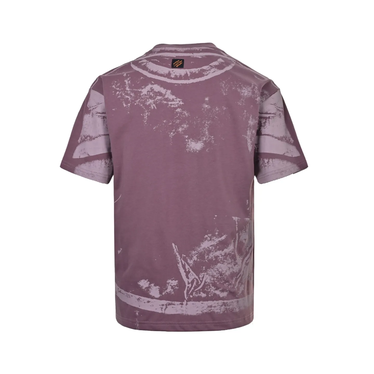 Louis Vuitton/Louis Vuitton optical illusion tie-dye printed short sleeves
